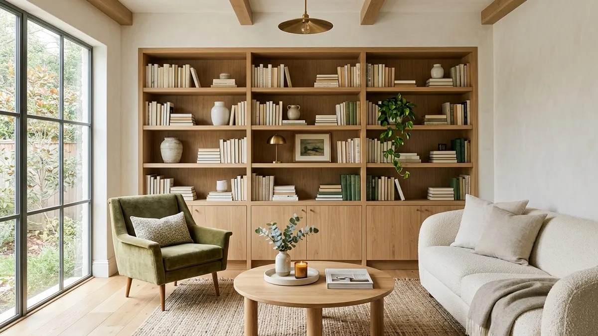 Biblioteczka w salonie – kącik dla moli książkowych - inspiracje