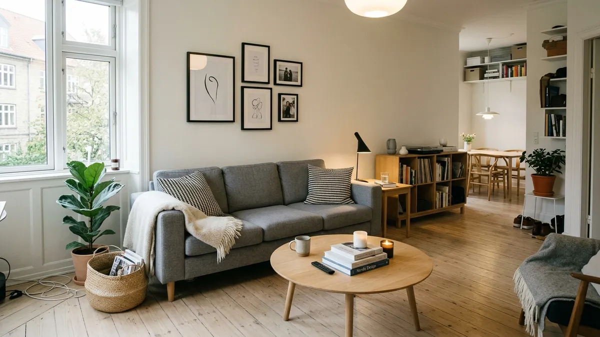 Szara kanapa w salonie – uniwersalny wybór - inspiracje