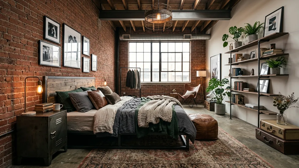 Style sypialni – od glamour po loft