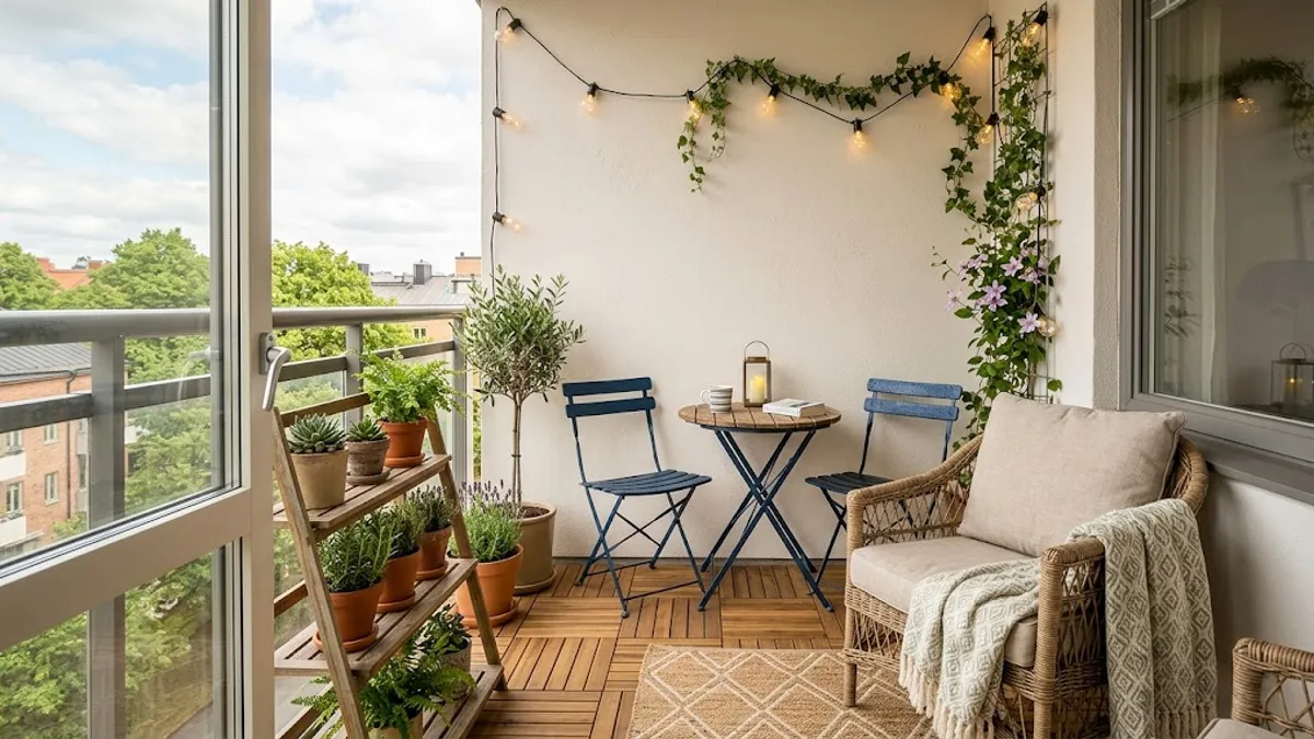 Balkon – jak urządzić małą przestrzeń